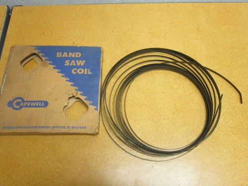Capewell 21267 band saw blade length 30ft width 3/8&#034; gauge 0.25 tpi 10 for sale