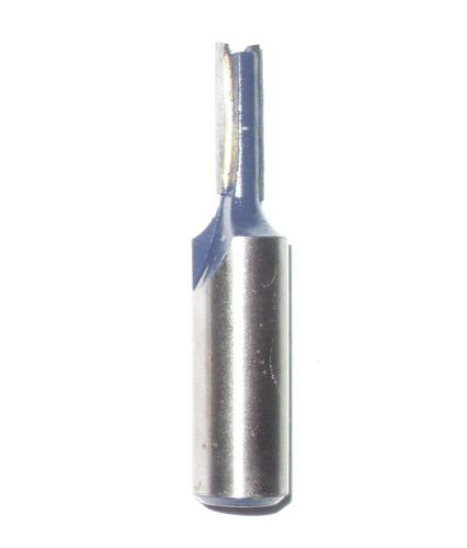 1/4&#034; straight router bit, 1/2&#034; shank, 2 carbide flutes (tct blade), dado cutting for sale