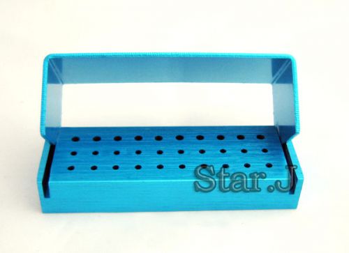 1 piece dental dentist lab fg ra burs holder block box stand sterilizer case for sale