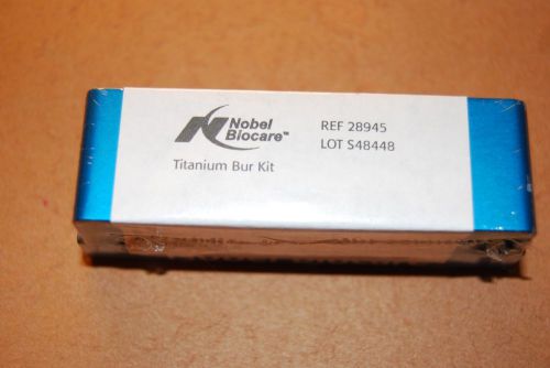 Nobel biocare titanium bur kit for sale