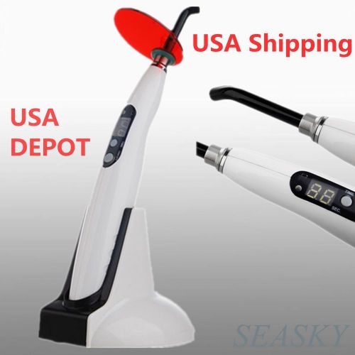 Woodpecker high power dental wireless cordless 1400mw led curing light lamp for sale