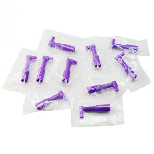 New Type Dental Disposable ProAngle Prophy Angles Purple 100 Pcs