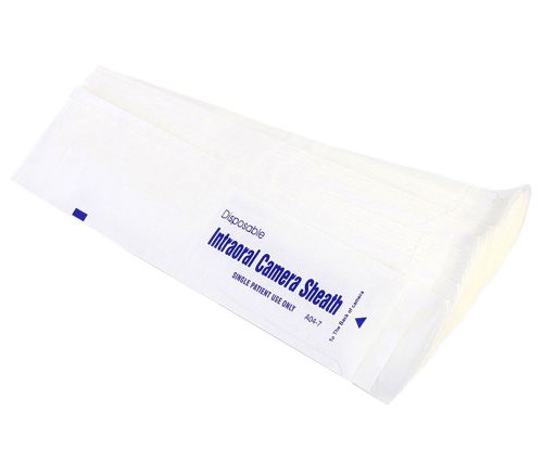 100 disposable sheaths covers sleeves for dental intraoral intra oral camera for sale