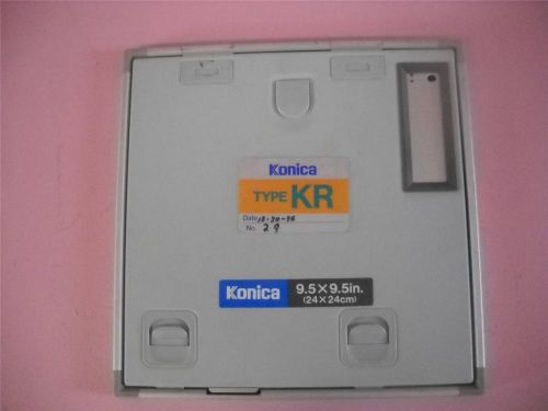 Konica minolta x-ray cassette kr 9.5x9.5 for sale