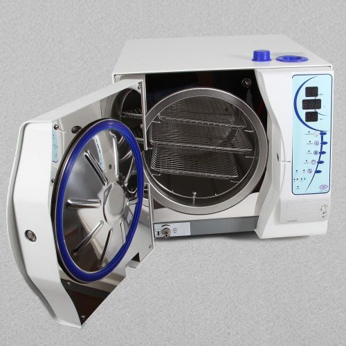Dental surgical autoclave sterilizer vacuum steam datal printing clinic use 12l for sale
