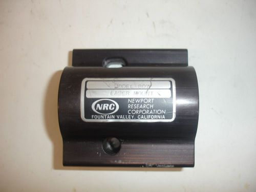 Newport research corp. 807 laser mounts, 1.3&#034; max size for sale