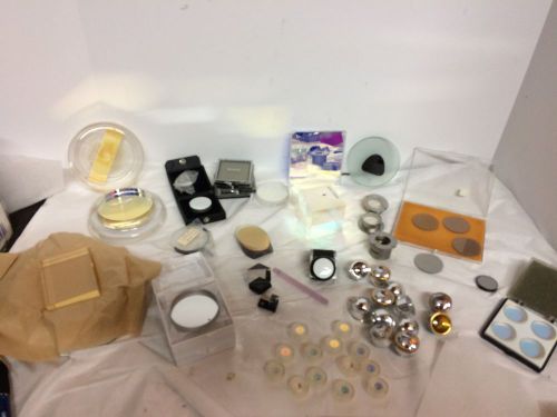 Large Lot of Optical Glass, Prisms, Mirrors, filters, Assemblies #72 (LOC-F3)