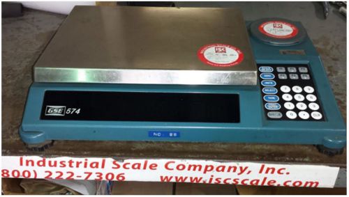 GSE 574 20 lbs Industrial Counting Scale