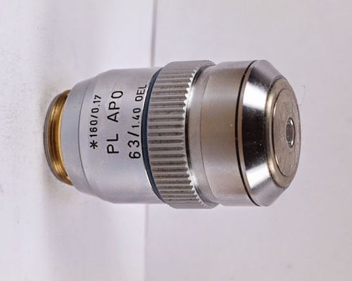 Leitz Wetzlar PL APO 63x /1.40 OIL 160mm TL Microscope Objective