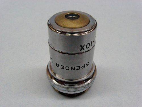 Vintage Spencer 10X Microscope Objective