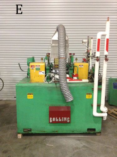 Bolling 6x6x13 laboratory mill rolling roller rubber press w/ manuals and spares for sale
