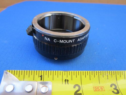 Microscope camera adapter c-mount as is bin#g1-01 for sale