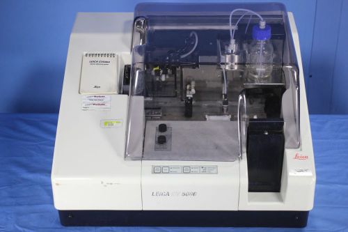 Leica cv5000 automated cover slipper histology pathology  warranty!! for sale