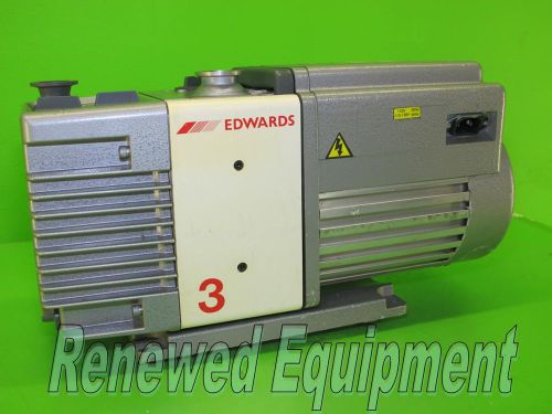 Edwards model rv3 dual stage rotary vane vacuum pump #2 for sale