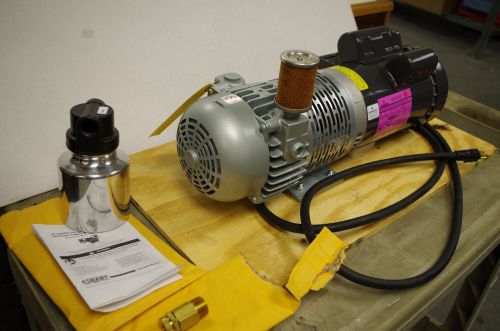 Gast vacuum pump 1-1/2hp series 2067 rotary vane  motor: 115/208-230vac 60hz. #2 for sale