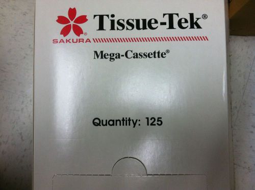 Tissue-Tek Mega Cassette White Cat No 4173