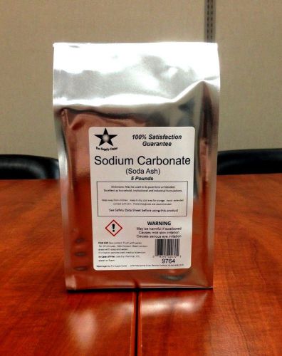 Soda ash (sodium carbonate) 10 lb pack w/ free shipping!! for sale