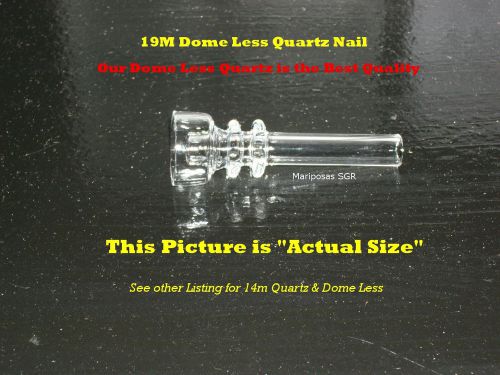 (1) 18/19m  domeless quartz nail * *lab/chemistry catalyst for sale