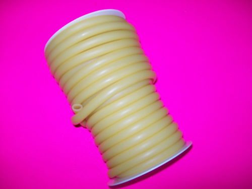 50 feet kent elastomer # 408 &gt; 1/8&#034; i.d x 1/8&#034; wall x 3/8&#034; latex rubber tubing a for sale