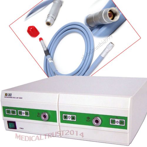 A+ 2015 cold light source 250w halogen + 350w xenon + fiber cable 4mm x 1800mm for sale