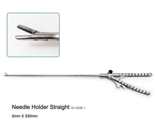 New Needle Holder 5X330mm Straight Laparoscopy