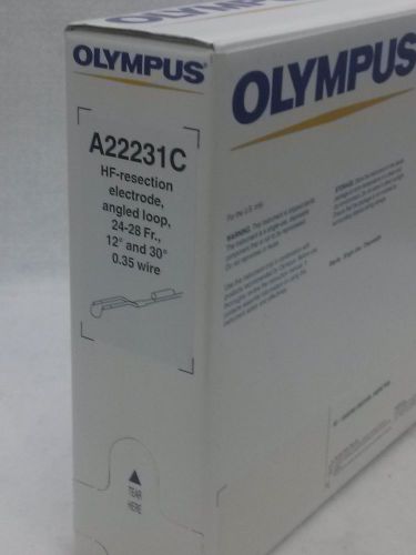 Olympus REF# A22231C HF-resection,electrode,angled loop 24-28 Fr..35 w(box of12)