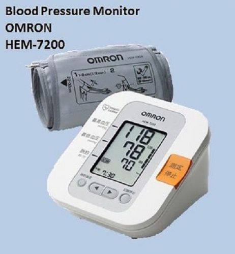 Omron nylon and polyester cuff blood pressure monitor (hem-7200) new model jpn1 for sale