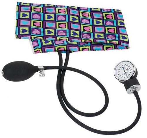 Premium aneroid sphygmomanometer blood pressure device s82 four square hearts for sale