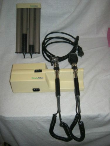Welch Allyn 767 Series Transformer Otoscope &amp; Ophthalmoscope w Heads Free Ship