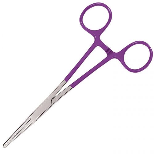 Colormate kelly forceps 5.5&#034;  presented in purple for sale