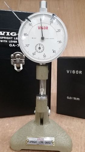 Vintage VIGOR Upright Contact Lens Gauge