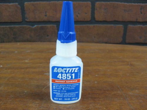 New henkel loctite 4851 medical device instant adhesive flexible low viscosity for sale