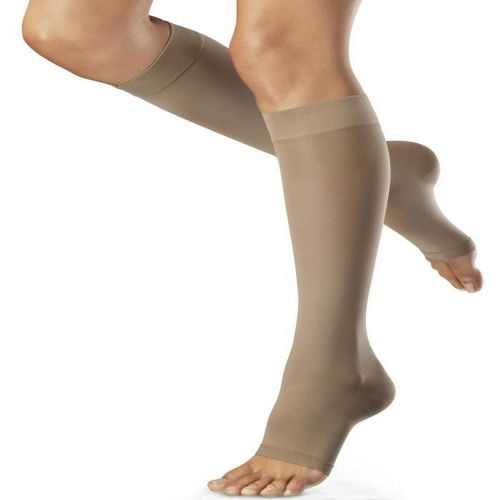 Class II Venosan Varicose Vein Compression Stockings Below Knee ( AD ) Open Toe