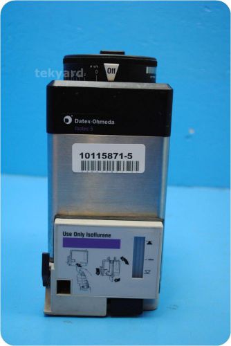 Datex-ohmeda isotec 5 anesthesia vaporizer @ for sale