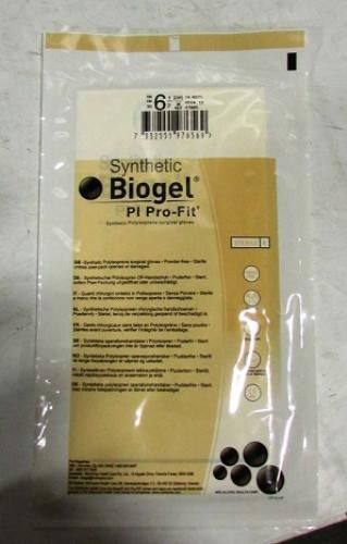200 Pairs Molnlycke Biogel PI Pro-Fit Surgical Glove, Powder Free Size 6-1/2