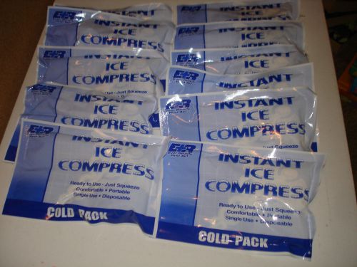 LOOK!!! DISPOSABLE  INSTANT ICE COMPRESS  COLD PACK 30 PER CASE LOOK!!!