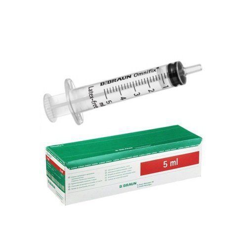 Bbraun Omnifix 5ml LUER LOCK Hypodermic Syringe (Pack of 100)