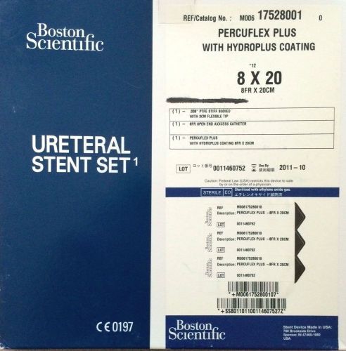 Boston scientific percuflex plus  ureteral device set 8fr x 20cm ref: 17528001 for sale