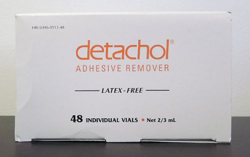 Eloquest Detachol Adhesive Remover 48 Vials NIB!