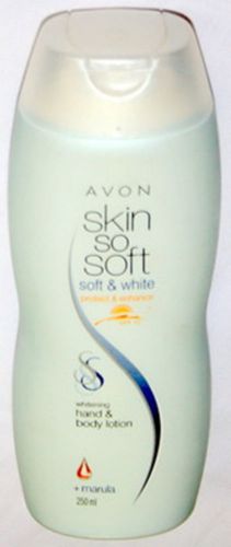 Avon skin so soft whitening hand and body lotion (250 ml) for sale