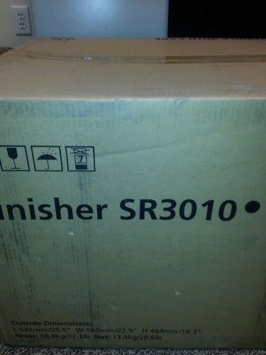 BRAND NEW IN THE BOX RICOH SR 3010 FINISHER (PART #412858 )