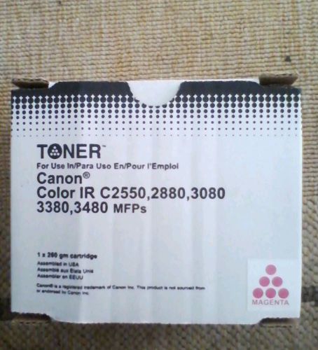 Magenta toner Canon IR C2550 2880 3080 3380 3480