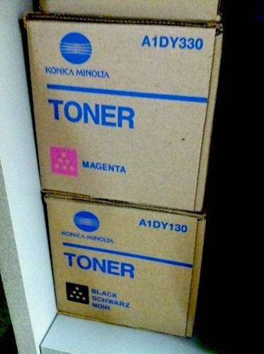 Two Sets Of Toners For Bizhub 8000 Konica Minolta