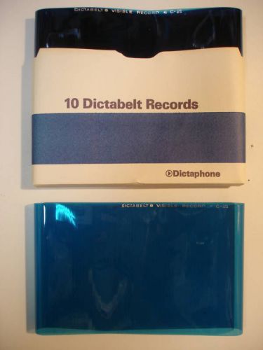 Dictaphone dictabelt records for sale