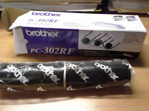 Brother PC-302RF 3 refill rolls for Brother Fax,New,Sealed in original box !!!
