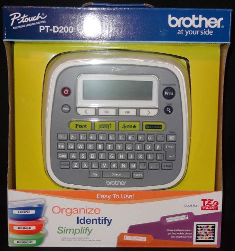 Brother P-Touch PT-D200 Label Thermal Printer - BNIB