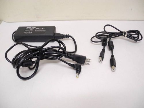 AC Adapter Power Supply and USB Cable for  Zebra UPS LP2844 Thermal Printer