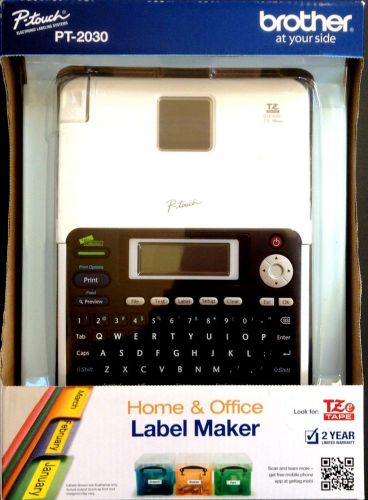 Brother P-Touch Home &amp; Office Label Maker PT-2030 New in Box