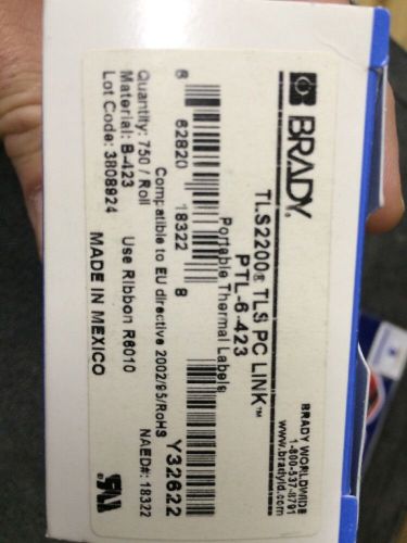 Brady PTL-6-423 Portable Thermal Labels
