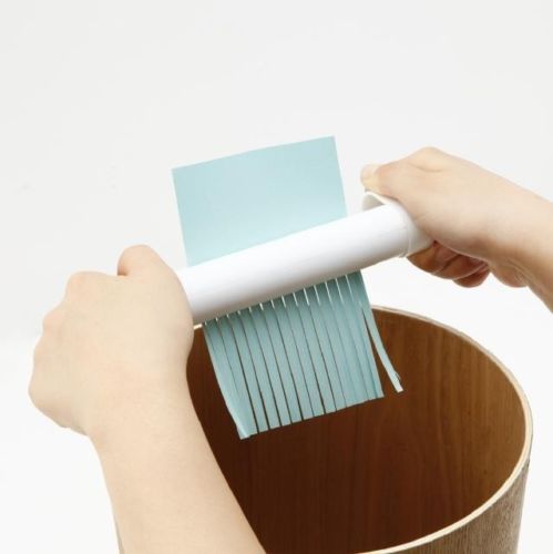 New Muji Portable Hand Shredder Paper Cutter Japan